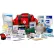 First Aid Only First Aid Responder Bag, Bleed Control, Airway Mgmnt. & BBP, Up to 24 Persons, Red