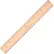 Westcott® Wood Ruler with Metal Edge, 12" Long, 1 Each