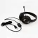 AVID® AE-55 Personal On-Ear Headset with Microphone and USB Plug, Black