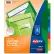 Avery® Plastic Two-Pocket Insertable Dividers, Assorted, 8 Tabs/Set