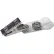 Advantus Badge Clip w/Clear Strap Clear 100/Pack
