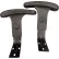 Bevco® Value-Line Adjustable Chair Arms For Lexington/V4 Series, Black