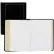 Wilson Jones® Minute Book, 8-1/2" x 14", Black Leather Cover, 250 Pages/Book