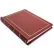 Wilson Jones® Minute Book, 8-1/2" x 11", Red Leather Cover, 250 Pages/Book