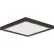 Amax Lighting LED-SM63DL/BZ LED Slim Square, 16W, 3000 CCT, 580 Lumens, 82 CRI, Bronze