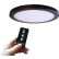 Amax Lighting 11" Round Multi-Color Temperature LED Flush Mount Light, Rmt Cntrl, 30W, 120V, Bronze
