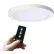 Amax Lighting 11" Round Multi-Color Temperature LED Flush Mount Light, Rmt Cntrl, 30W, 120V, White