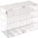 Horizon Mfg. Safety Glass Holder With Door, 5203, Holds 20 Glasses, 6-3/4"L