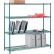 Nexel® 4 Shelf, Poly-Green® Wire Shelving Unit, Starter, 60"W x 12"D x 63"H