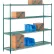 Nexel® 4 Shelf, Poly-Green® Wire Shelving Unit, Starter, 72"W x 12"D x 63"H
