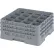 Cambro 16S738151 - Camrack Glass Rack 16 Compartments 7-3/4" Max. Height Soft Gray NSF - Pkg Qty 3