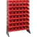 Quantum QRU-16S-230-48 Single Sided 16 Rail Unit With 48 QUS230 Ultra Stack & Hang Bins, Red