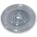 Global Approved 610144-CLR, Flat Revolving Display Base, 0.5"H x 4"Dia, CLR - Pkg Qty 10