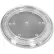 Global Approved 610112-CLR, Flat Revolving Display Base, 0.75"H x 12"Dia, CLR - Pkg Qty 10