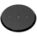 Global Approved 610112-BLK, Flat Revolving Display Base, 0.75"H x 12"Dia, BK - Pkg Qty 10