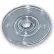 Global Approved 610133-CLR, Flat Revolving Display Base, 0.5"H x 3"Dia, CLR - Pkg Qty 10