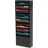 Global Industrial⢠11 Pockets - Medical Chart Hanging Wall File Holder - Black