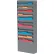Global Industrial™ 11 Pockets - Medical Chart Hanging Wall File Holder - Gray