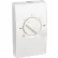 Wall Mount Line Voltage Thermostat Single Pole, White