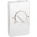 Wall Mount Line Voltage Thermostat Double Pole, White