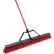 Libman Commercial 36" Multi-Sweep Push Broom w/Handle & Brace - 1101 - Pkg Qty 3