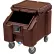 Cambro ICS100L131 - Ice Caddies, Dark Brown, 100 Lbs. Cap.