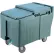 Cambro ICS175L401 - Ice Caddy, Slate Blue, 175 Lbs. Cap., Short, 2 Fixed, 2 Swivel, 1 with Brake
