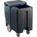 Cambro ICS175TB110 - Ice Caddy, Black, 175lbs. Cap, Tall, 2 Swivel, 1 w/Brake, 2, 10" Easy Wheels