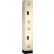 ASI Storage Traditional 2-Tier 2 Door Plastic Locker, 12"W x 12"D x 72"H, Cream, Assembled