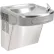 Elkay ADA Filtered Drinking Fountain, Stainless Steel, Wall Hung, 115V, 60Hz, 5 Amps, LZS8S
