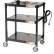 Safco® Steel Adjustable Height AV Cart