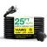 GoGreen Power, GG-13825BK, 25 Ft Extension Cord - Black