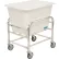 Global Industrial™ Bulk Mover Cart with White Tub, 6 Bushel, 32-1/4"L x 23-1/4"W x 36"H