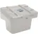 Global Industrial™ Lockable Outdoor Storage Container, 30"Lx24"Wx23"H, 5.5 Cu. Ft., Light Gray