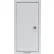 Omnimed® 182180 Segmented Narcotics Cabinet I-IV - 4 Compartments, 17-3/4"H x 9"W x 4-1/2"D
