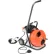 General Wire Mini-Rooter Pro Drain/Sewer Cleaning Machine with 75' x 3/8" Cable & 4 Piece Cutter Set