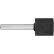 Century Drill 75207 Mounted Grinding Point 3/4" Dia. 1/4" Shank Size A39 Aluminum Oxide