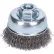 Century Drill 76031 Angle Grinder Cup Brush 3" Dia. Crimped Steel 0.0118"