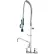 Krowne 17-109WL - Royal Series 8" Center Wall Mount Pre-Rinse w/ Add-On Faucet, 12" Spout
