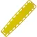 Kemp 18" AB Spine Board, Red Yellow, 10-993-YEL