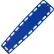 Kemp 18" AB Spine Board, Royal Blue, 10-993-ROY