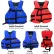 Kemp Youth Universal Life Vest, Red & Black, 20-002-YOUTH-RED