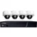 Speco ZIPT84D2 8-Channel HD-TVI DVR and 4 Dome Camera Kit, 2TB