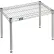 NexelateĀ® Silver Epoxy Wire Dunnage Rack - 24"W x 14"D x 14"H