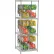 Nexel® CR2436C Can Rack System, 3 Tier, Chrome, 36"W X 24"D x 66"H