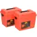 Plano Molding 181250 Emergency Supply Box with Tray 17"L x 10-3/8"W x 13"H, Orange - Pkg Qty 2
