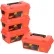 Plano Molding 141250 Marine Supply Box 15"L x 8"W x 6-1/4"H, Orange - Pkg Qty 4