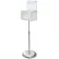 Global Approved 206325-WHT, Suggestion Box, 11"W x 8-1/4"D x 52-3/4"H