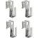 Metro® MetroMax 4 Four-Tier Corner Add-On "S" Hook Kit