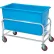 Winholt Aluminum Bulk Mover 8 Bushel 30-8-AL/BL with Blue Tub38-1/2"L x 22"W x 32"H